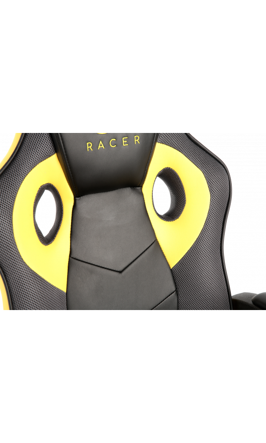 Геймерське крісло GT Racer X-2752  Black/Yellow